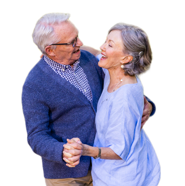 זוג מבוגרים שתל שבלול